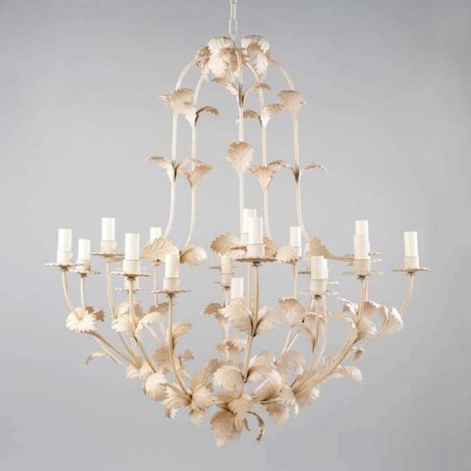 Picture of COMPIEGNE CHANDELIER, LARGE, IVORY