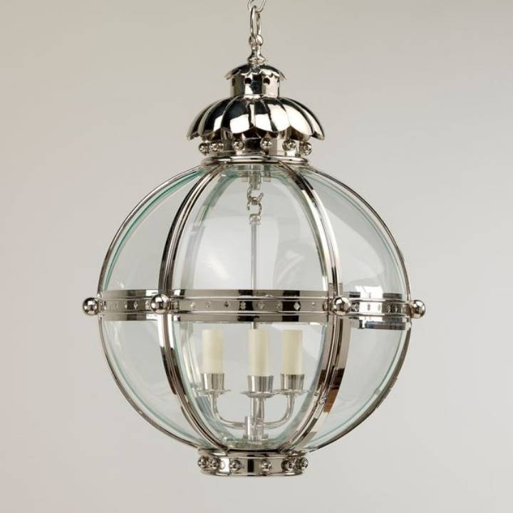 Picture of CHEYNE LANTERN, NICKEL, 3 LIGHTS