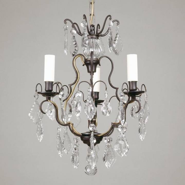 Picture of KINGTON CHANDELIER, BRONZE, 3 LIGHTS