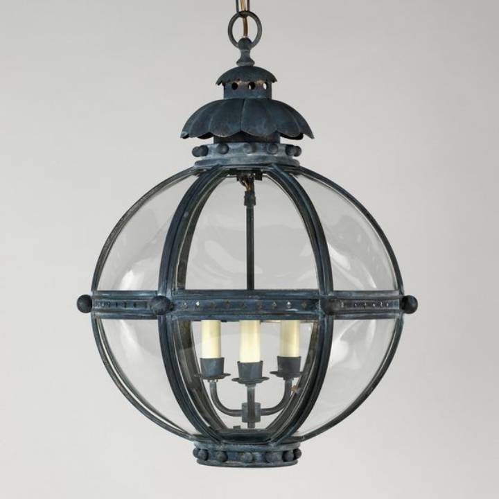 Picture of CHEYNE LANTERN, ZINC, 3 LIGHTS