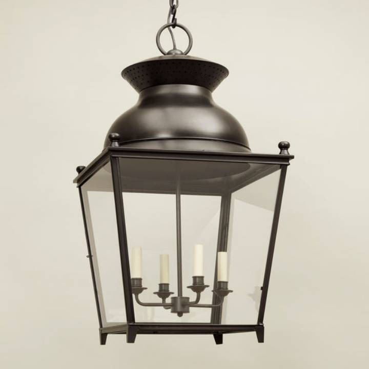 Picture of FRENCH CHATEAU LANTERN, LARGE, BRONZE