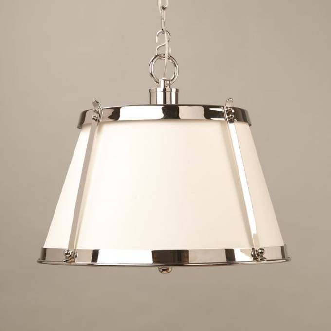 Picture of BELLUNO HANGING FRAME, SMALL, NICKEL, 2 LIGHTS