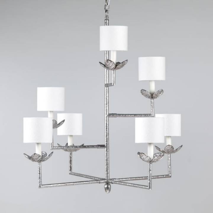 Picture of COLOMBIER CHANDELIER, NICKEL, 7 LIGHTS