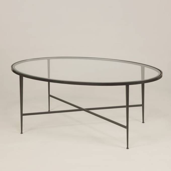 Picture of CAPRI ROUND TABLE, BRASS, BLACK FAUX SHAGREEN
