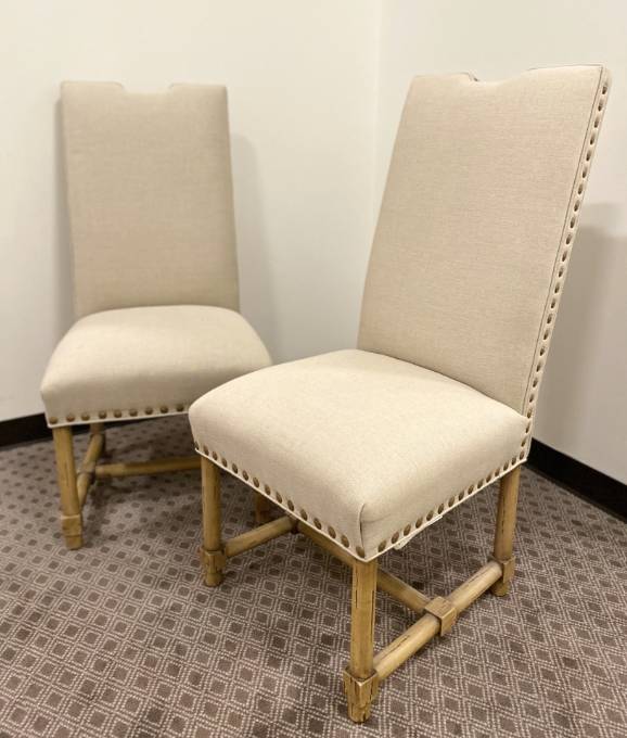 Picture of DOVER DINING CHAIRS- PAIR - ON THE FLOOR
