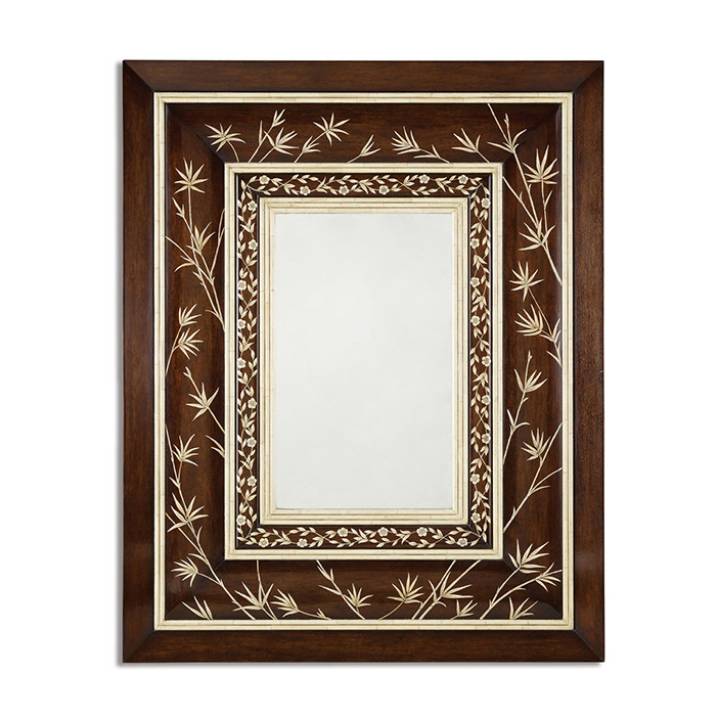 Picture of MAXWELL MIRROR - FAUX IVORY INLAY