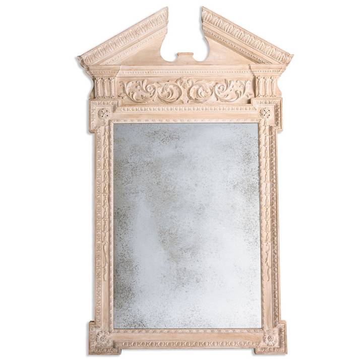 Picture of GEORGIAN PEDIMENT MIRROR