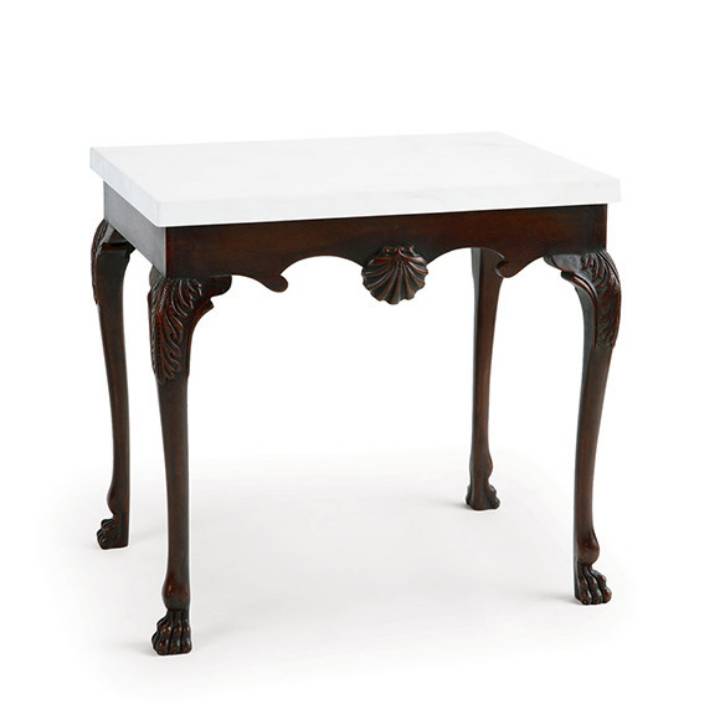 Picture of MANDEVILLE TABLE - CALCUTTA GOLD MARBLE TOP