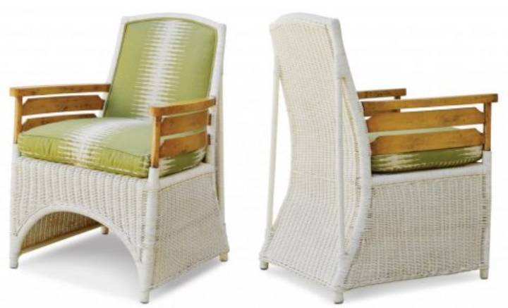 Picture of MACKINAW WICKER DINING CHAIR