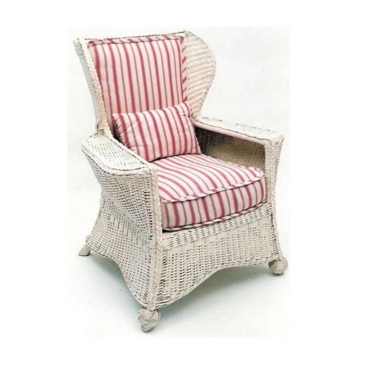 Picture of WICKER ARM CHAIR