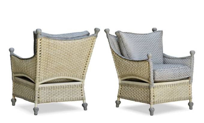 Picture of WICKER PRINCESS LOUNGE CHAIR