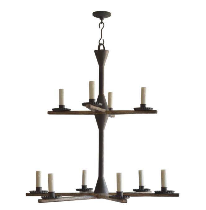 Picture of PRAIRIE TWO-TIER CHANDELIER