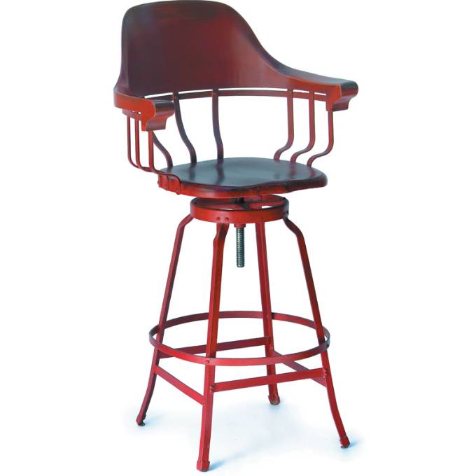 Picture of RED BARSTOOL