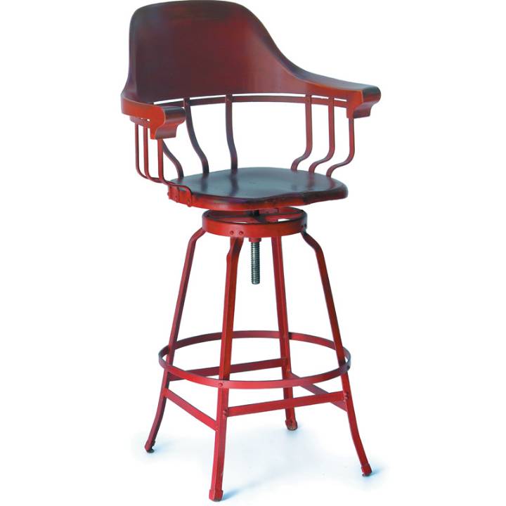Picture of RED BARSTOOL