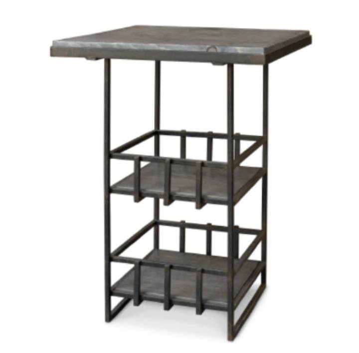 Picture of IRON LATTICE SIDE TABLE