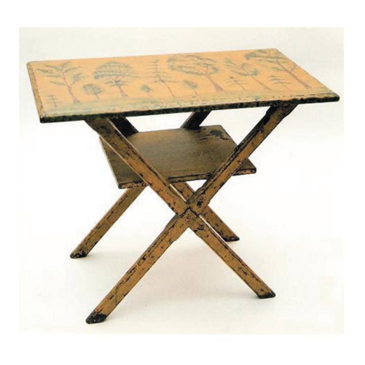 Picture of SAWBUCK SIDE TABLE