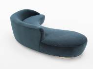 Picture of Free Form Curved Sofa With Arm