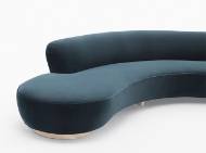 Picture of Free Form Curved Sofa With Arm