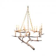 Picture of WOODLAND SPIRAL CHANDELIER