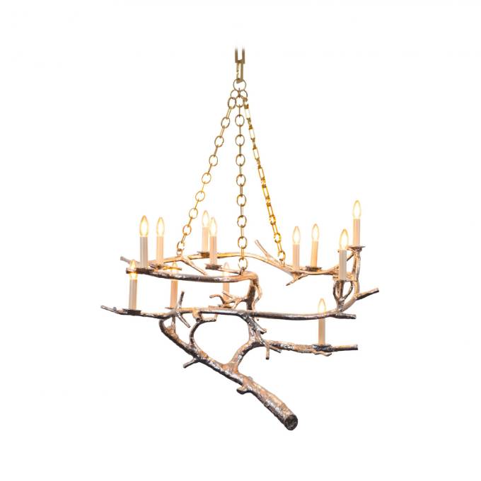 Picture of WOODLAND SPIRAL CHANDELIER