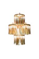 Picture of MIDAS SINGLE TIER CHANDELIER, LONG DROPS