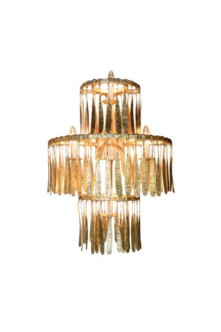 Picture of MIDAS SINGLE TIER CHANDELIER, LONG DROPS