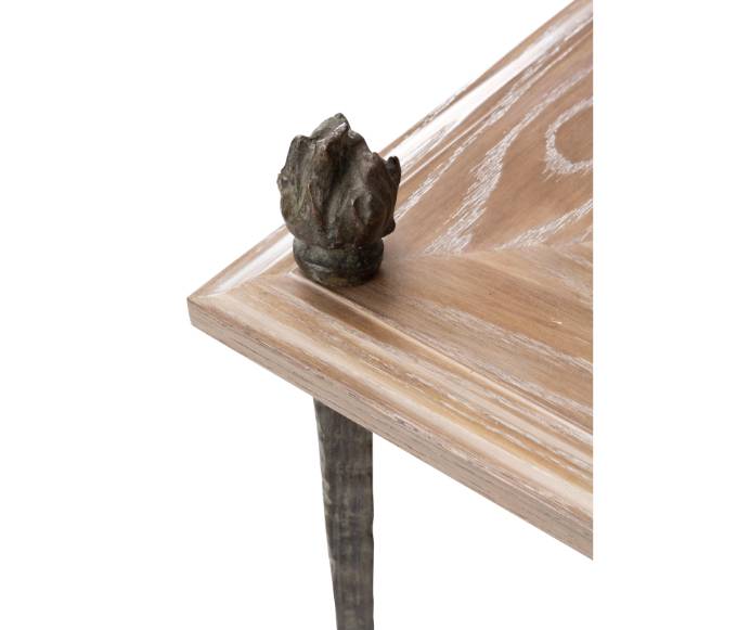 Picture of FLAME END TABLE - ROUND TOP