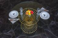 Picture of GILDED CAGE DINING TBL BASE ONLY FOR GLASS TOP