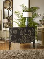Picture of NADIA 2 DOOR CABINET WITH FLORAL ART