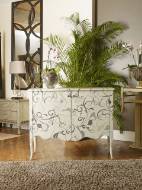 Picture of VALENTINA 2 DOOR CABINET WITH FLORAL ART