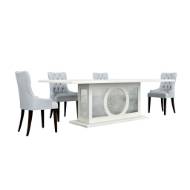 Picture of CHELSEA WOOD TOP DINING TABLE