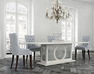 Picture of CHELSEA WOOD TOP DINING TABLE