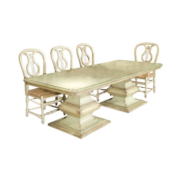 Picture of SAN MARCO DOUBLE PEDESTAL DINING TABLE
