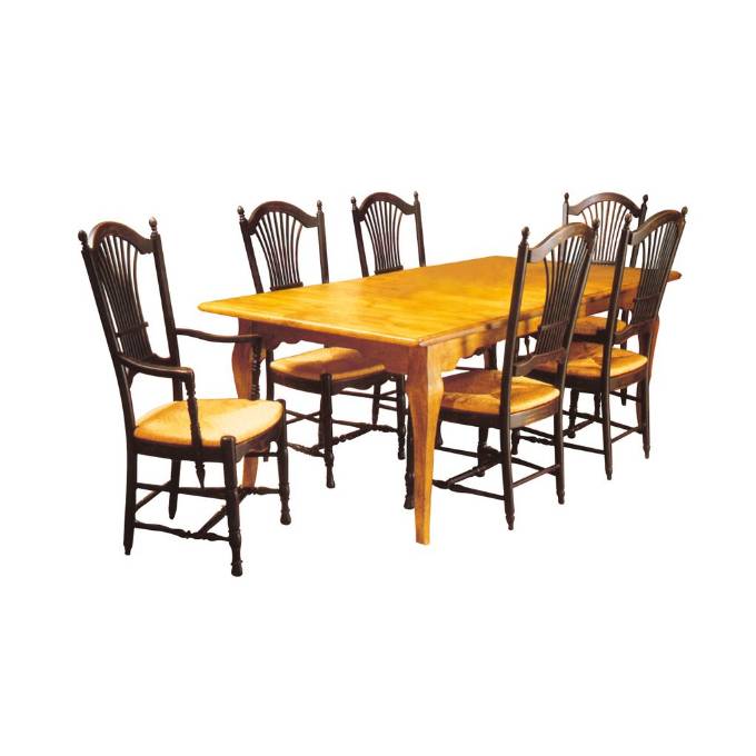 Picture of FRENCH GATHERING TABLE WITH TWO LEAVES