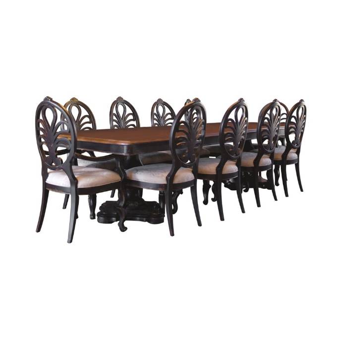 Picture of LE CLOS DOUBLE PEDESTAL DINING TABLE