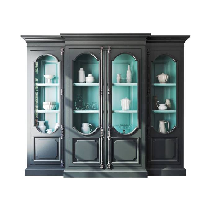 Picture of TIVOLI BREAKFRONT DISPLAY CABINET