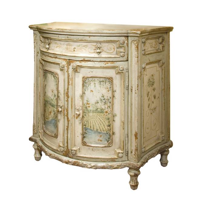 Picture of HAMPSHIRE COMMODE WITH FRESCO ART