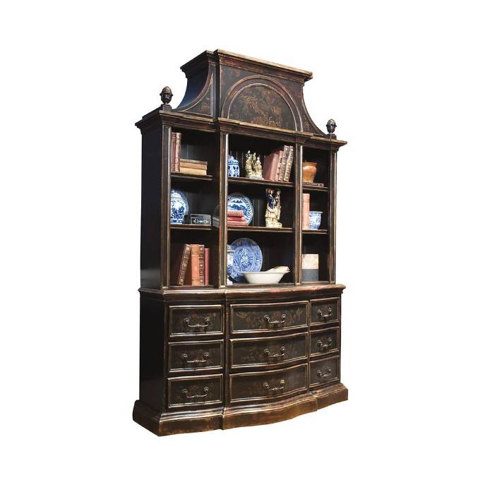 Picture of SMALL PALLADIAN BOOKCASE WITH ART