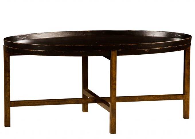Picture of ALESSIO ELLIPTICAL COCKTAIL TABLE P-006