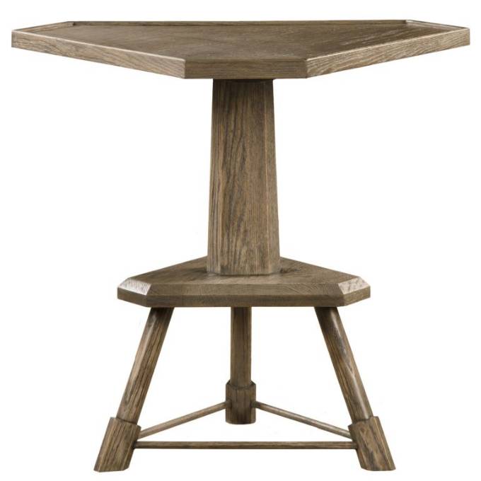 Picture of STROUD TRIANGULAR SIDE TABLE P-044