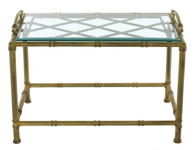 Picture of RATTAN COCKTAIL TABLE CRN-218