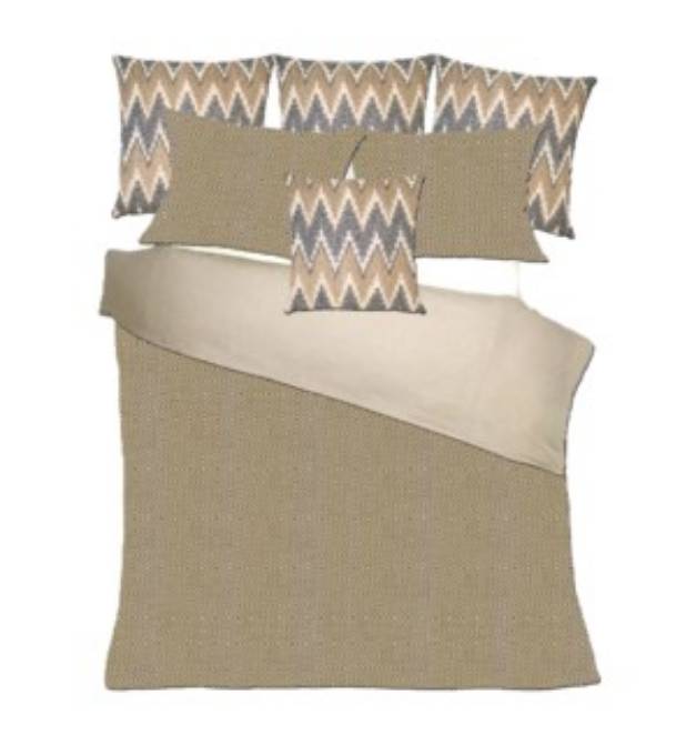 Picture of Drumheller - Flax Bedset - King