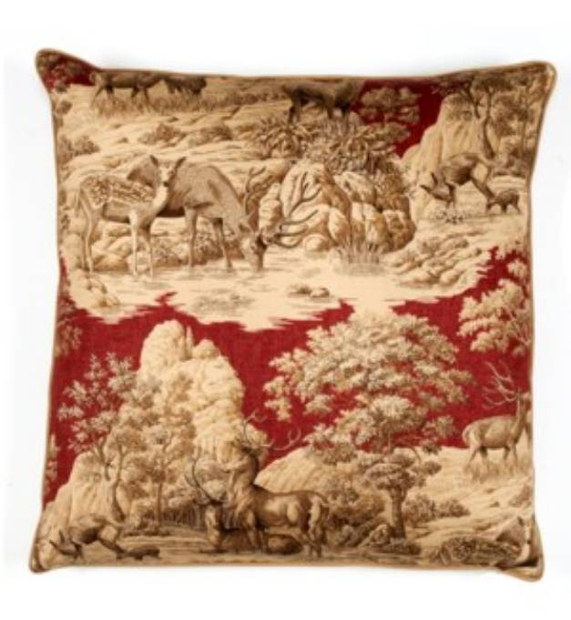 Picture of Devon - Garnet -  Pillow - 22" x 22"