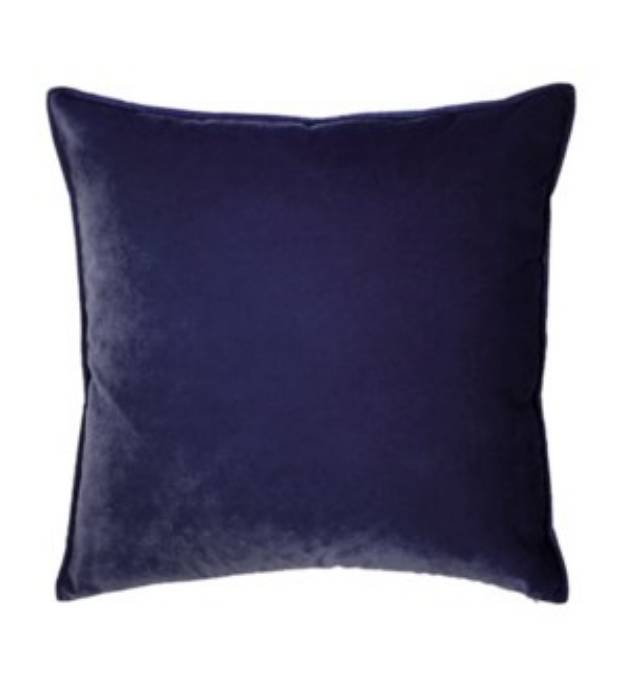 Picture of Franklin Velvet - Aubergine -  Pillow - 22" x 22"