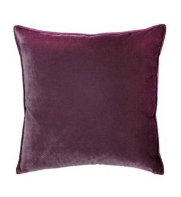 Picture of Franklin Velvet - Burgundy -  Pillow - 22" x 22"