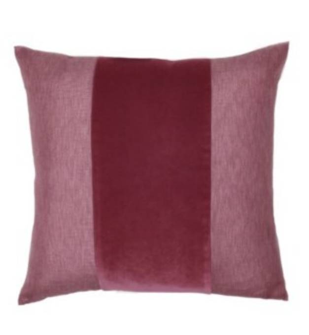Picture of Franklin Velvet - Cordovan -  BAND Pillow - 22" x 22"