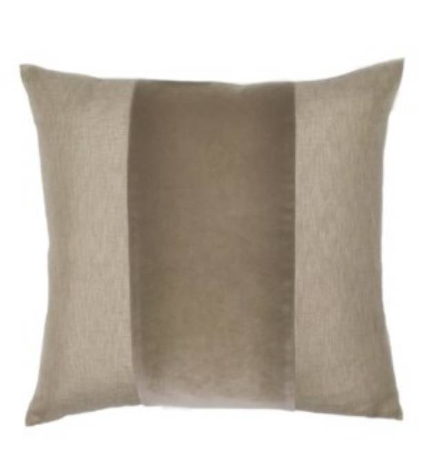Picture of Franklin Velvet - Custard -  BAND Pillow - 22" x 22"