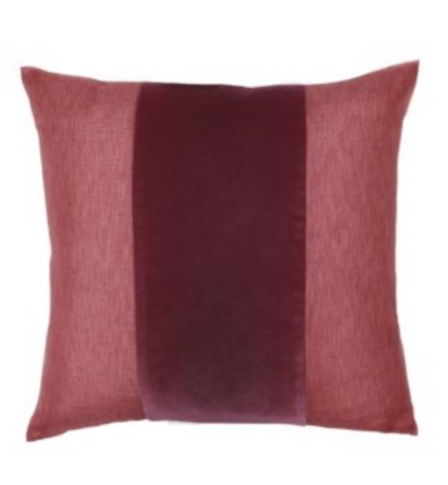 Picture of Franklin Velvet - Escarlata -  BAND Pillow - 22" x 22"