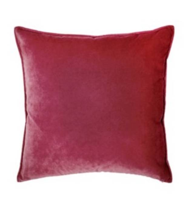 Picture of Franklin Velvet - Escarlata -  Pillow - 22" x 22"