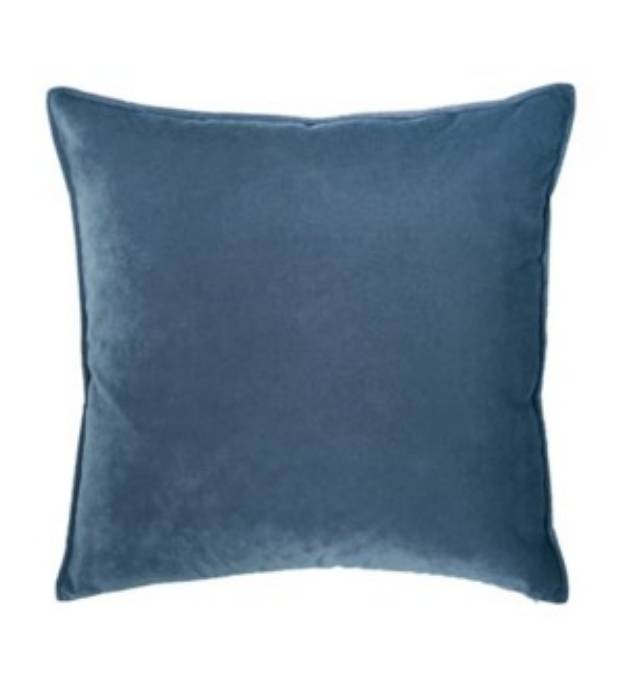 Picture of Franklin Velvet - Harbor -  Pillow - 22" x 22"